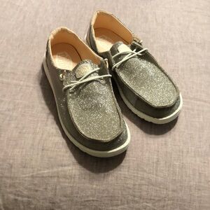 Sparkly rose gold hey dudes